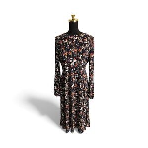 Tommy Hilfiger Midi Floral Dress